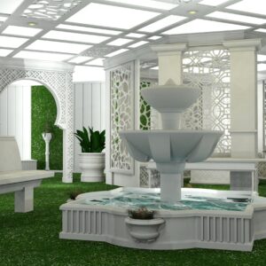 GRC Decorative Fountains & Planters نوافير وأحواض زراعية